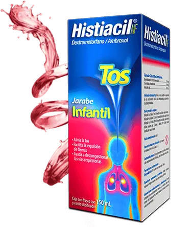 Histiacil® NF - Jarabe infantil -  Caja con frasco con 150 ml y vaso dosificador