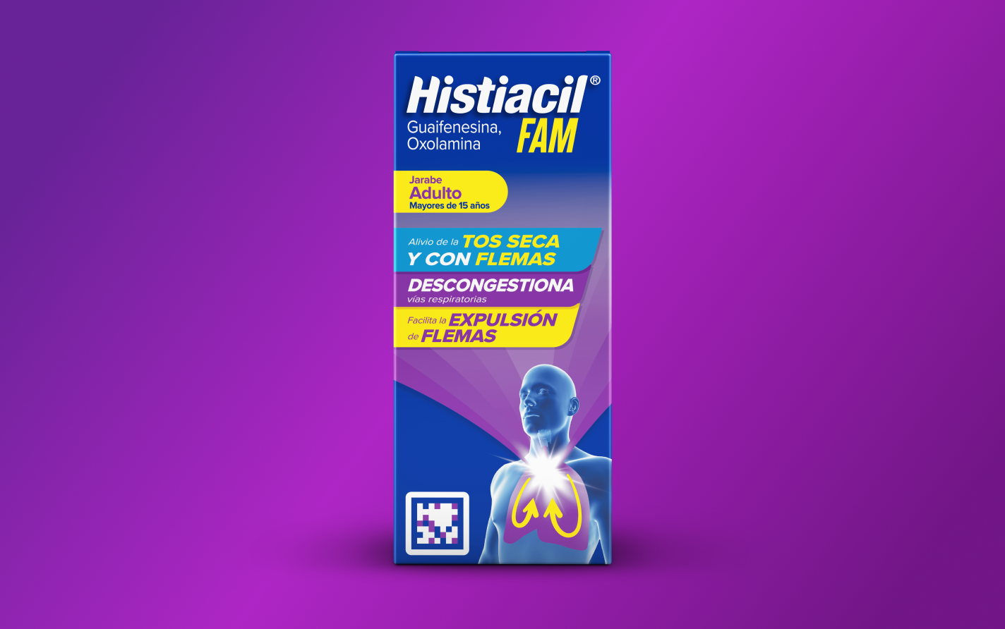HISTIACIL FAM JBE. Adulto Sab. Fresa Fco. 140 ML. 2-1 G/100 ML.